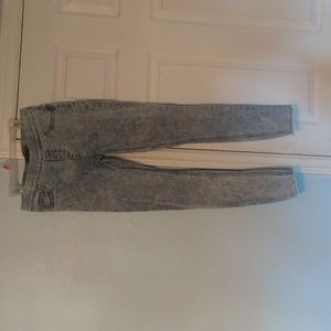 Girls white washed jeans